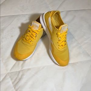 Yellow Reebok classics